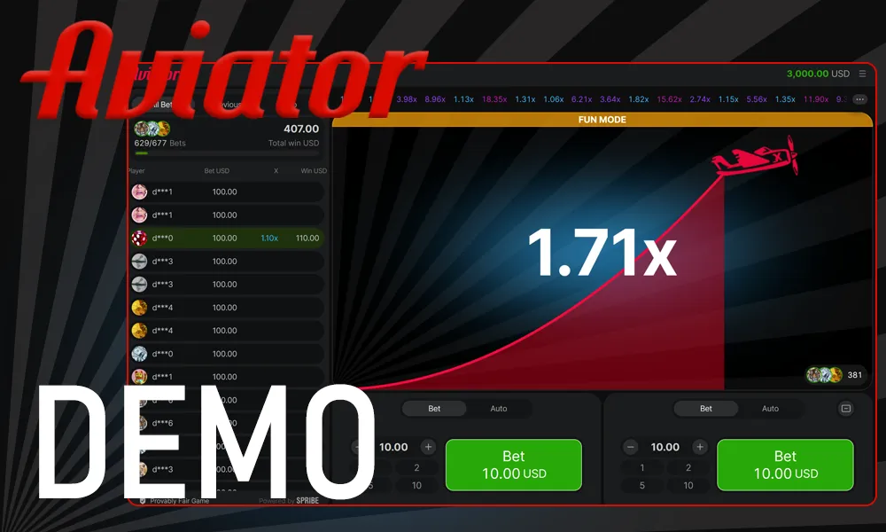Try Aviator Demo